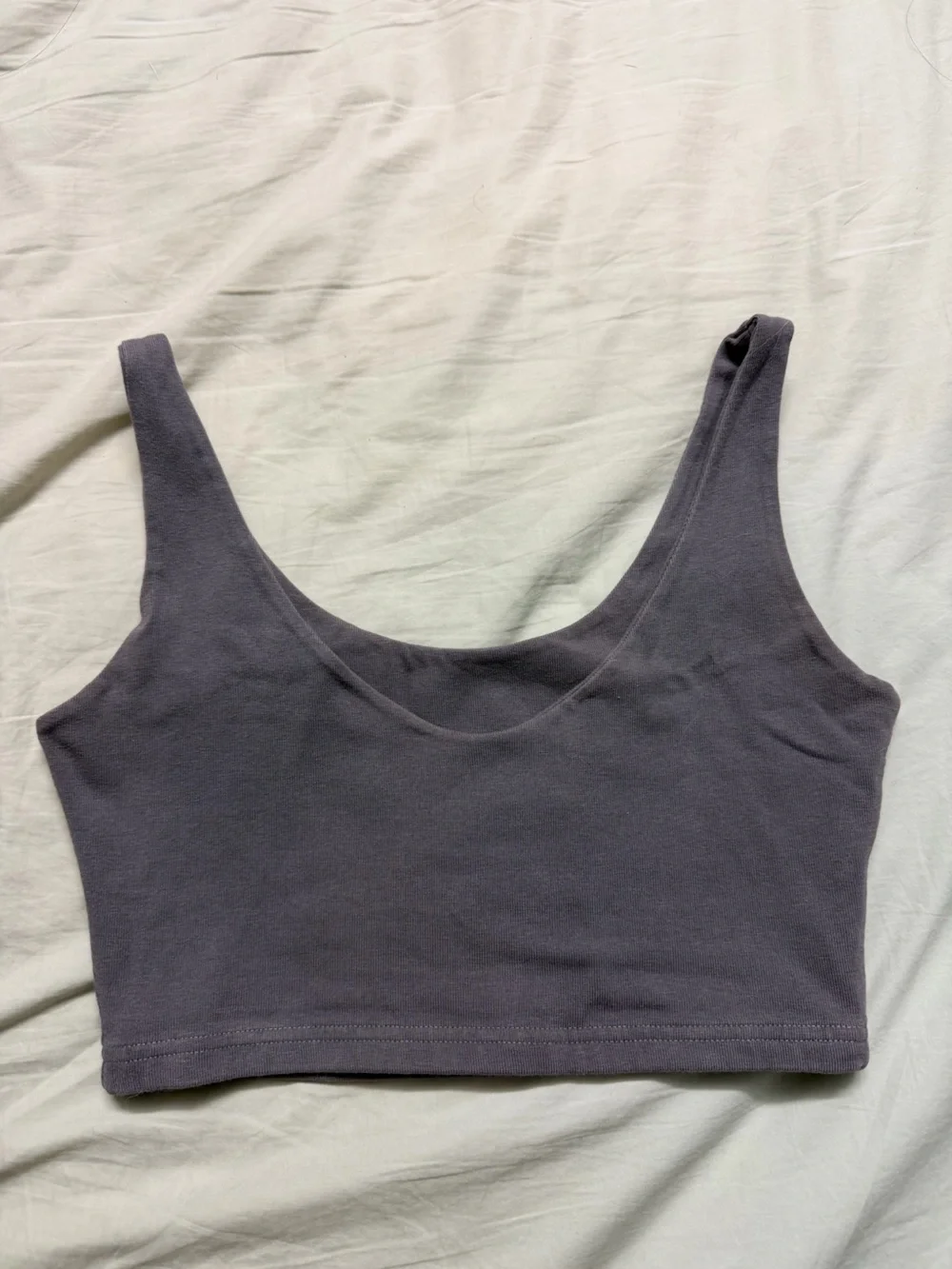 Brandy Melville Scoop Neck Crop Tank Top